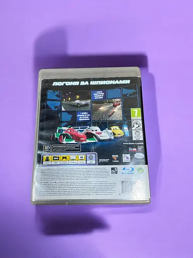 Локализованный диск на PlayStation 3 лицензия Cars 2 - фото 2