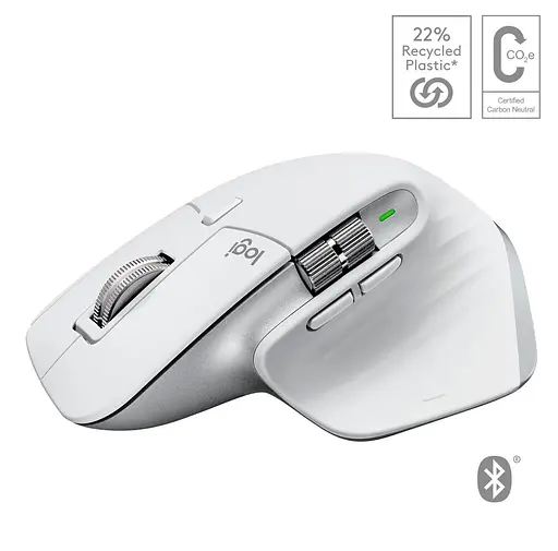 Беспроводная мышь Logitech MX Master 3S for Mac Performance Wireless Pale Grey (910-006572) - фото 1