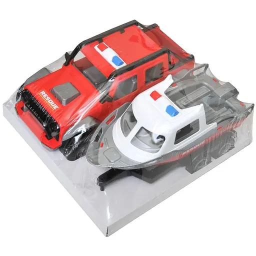 Джип Tigres Титан рятувальний з катером 70 см (40091) - фото 2