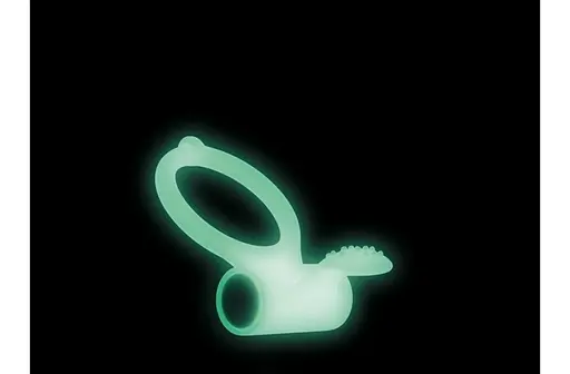 Неоновое эрекционное виброкольцо Dorcel Power 7 см зеленый - фото 2