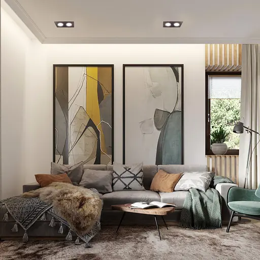 Вбудований поворотний світильник Feron DL6222 під лампу чорний - фото 2