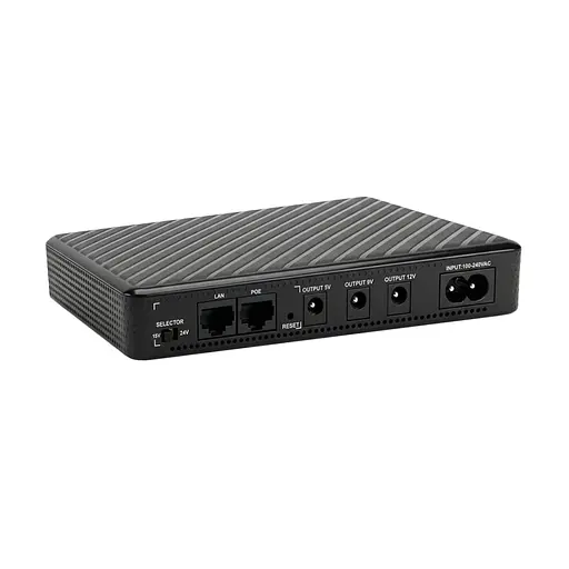Источник бесперебойного питания Mini UPS SKE POE-432N 8800mAh 5V/9V/12V/15V/24V/PoE, Li-ion 4*2.2Ah, для роутера и медиаконвертера (42-00241) - фото 5