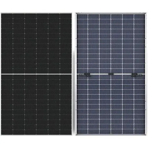 Сонячна панель 2-стороння LP Longi Solar Half-Cell 580W (30 профіль, TOPCon N-type Bi-facial) - фото 1