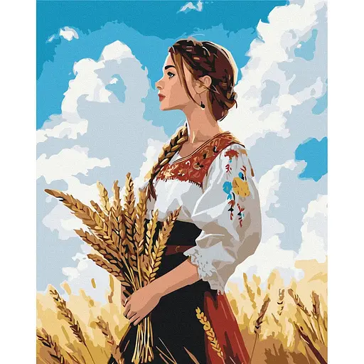 Картина за номерами на підрамнику Brushme Кольори спадщини