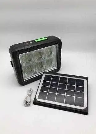 Кемпинговый фонарь GD Plus GD-2207A 8000 mAh с солнечной панелью и Power Bank - фото 5