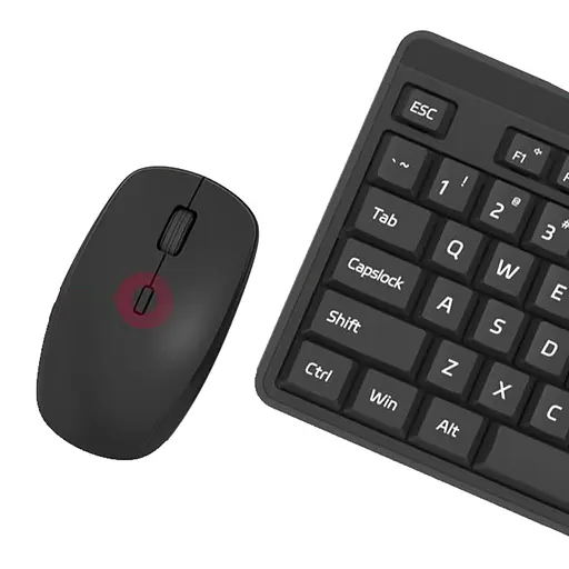 Бездротова клавіатура та миша Xiaomi MiiiW POP B1040 (MW23PB01) Black - фото 2