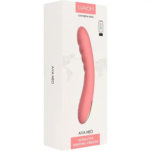 Смарт-вібратор Svakom Ava Neo Peach Pink - фото 10