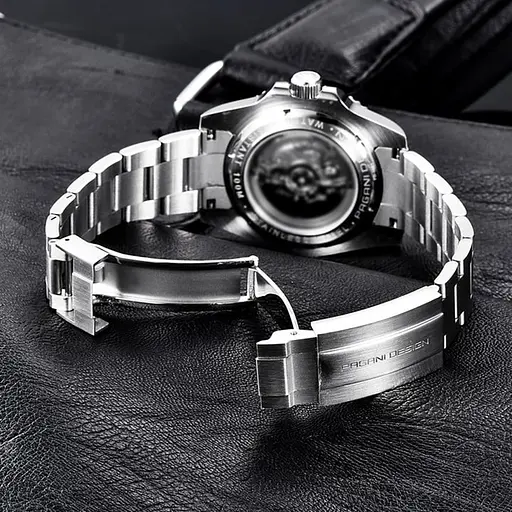 Наручные часы мужские PD-1661 Silver-Green Pagani Design acs0031147 - фото 6