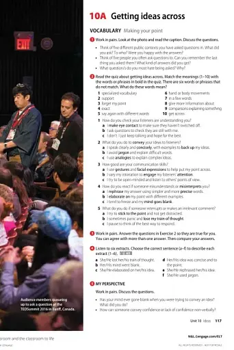 TED Talks. Perspectives Advanced Student Book - фото 3