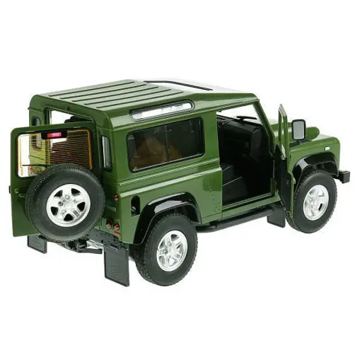 Машинка Rastar Land Rover Defender на радіокеруванні. 1:14. Зелений - фото 3