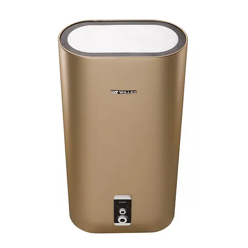 Водонагреватель Willer Grand, 2 кВт, сухой ТЭН, 50 л, прямоугольный, вертикальный, золотой (EV50DR) - фото 3