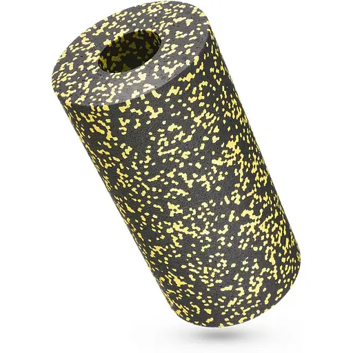 Масажний ролик Gymtek для йоги та фітнесу EPP 30x15см чорно-жовтий - фото 3