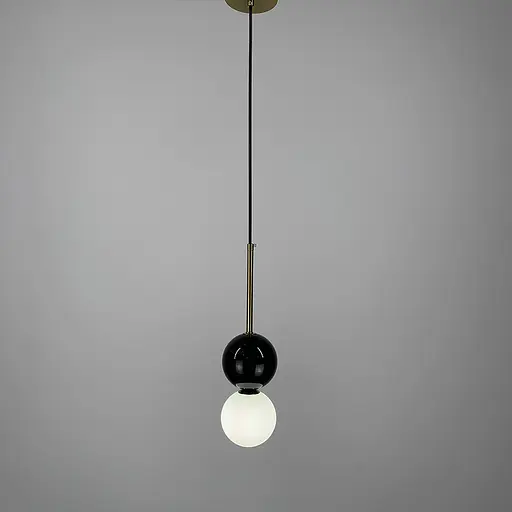 Світильник DALT із чорним мармуром в стилі Арт-деко Line.F SC 5/1 BK - фото 2