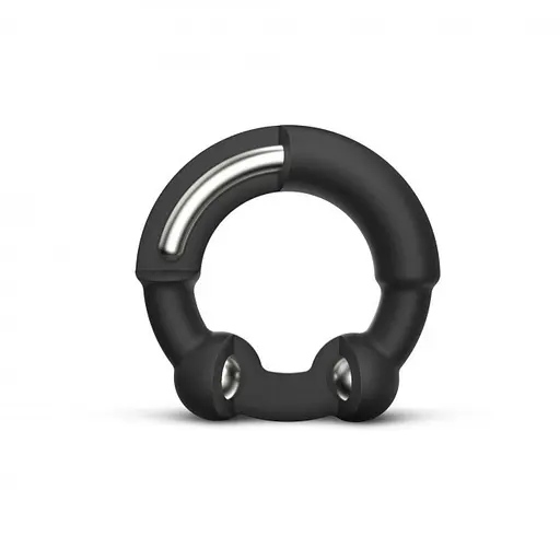 Эрекционное кольцо Dorcel Stronger Ring 3.5 см черный - фото 3