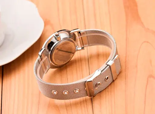 Наручний годинник жіночий Geneva Steel Silver Сріблястий (800) - фото 10