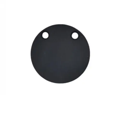 Заглушка металева, чорна KLOODI KLPT26 EC BK - фото 1