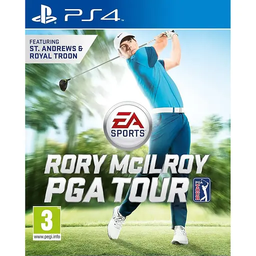 Игра Sony PlayStation 4 Rory McIlroy PGA Tour Английская Версия Б/у - фото 1