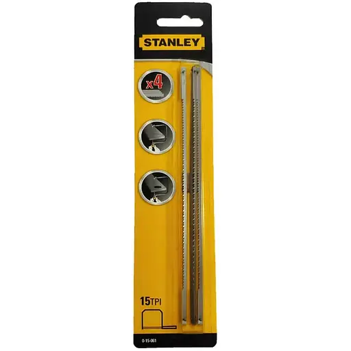Пилы запасные для лобзика Stanley FatMax L 160 мм 4 шт. (0-15-061)