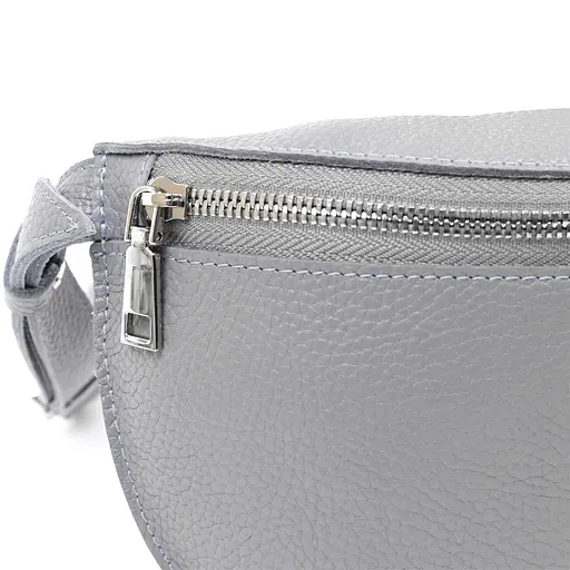 Шкіряна жіноча сумка бананка Shvigel 23х12.5х6 см sum0020185 - фото 4