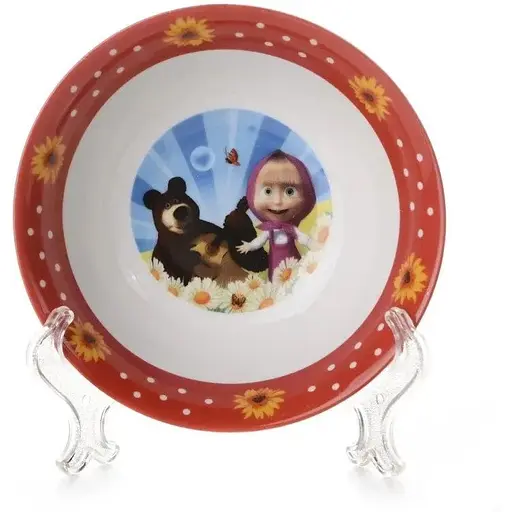 Набір дитячий 3 предмети "Маша та ведмідь" NPA3SETKIDS - фото 2