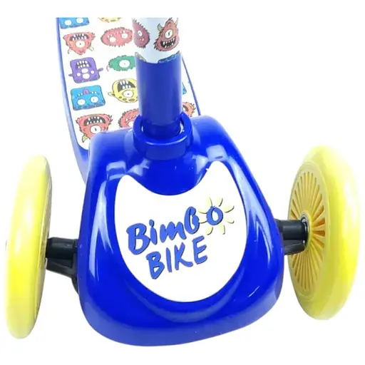 Самокат детский Bimbo Bike Монстры для мальчика три колеса - фото 6