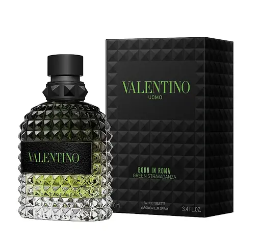 Оригінал Valentino Born in Roma Green Stravaganza 100 мл туалетна вода - фото 1