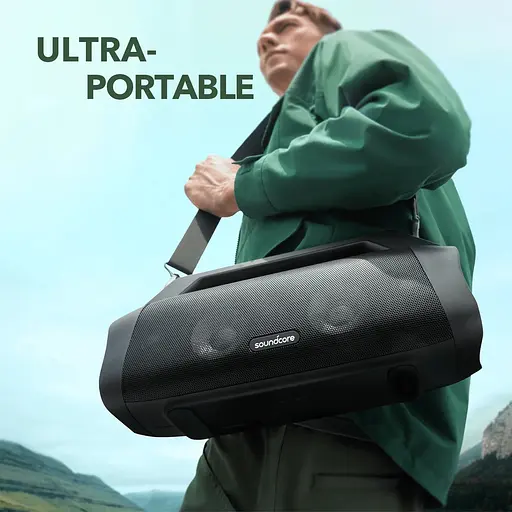 Портативна акустика Anker SoundCore Motion Boom Plus (A3129011) бездротова - фото 4