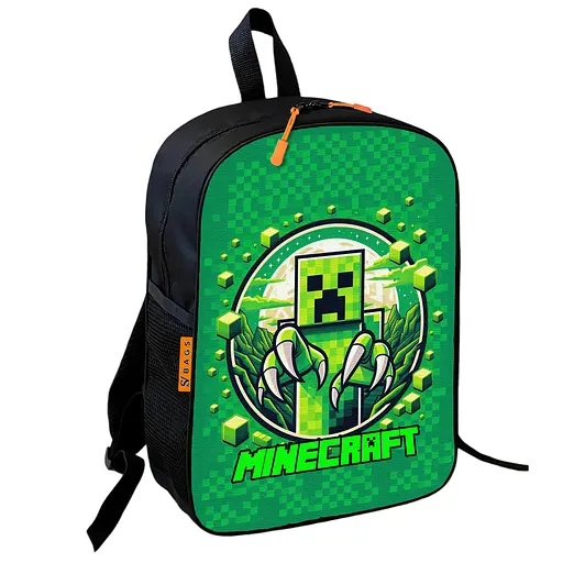 Шкільний рюкзак дитячий Minecraft + Сумка для взуття спортивної форми рюкзак-мішок для хлопчика (01735) - фото 5