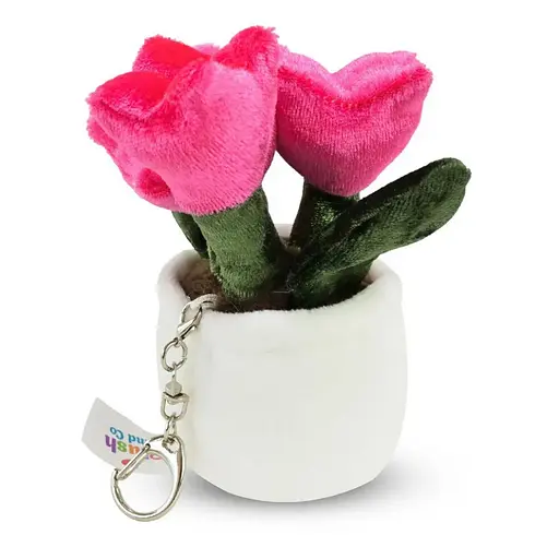 Мягкая игрушка-брелок "Цветочки" Plush and Co PLC25056, 10 см - фото 2