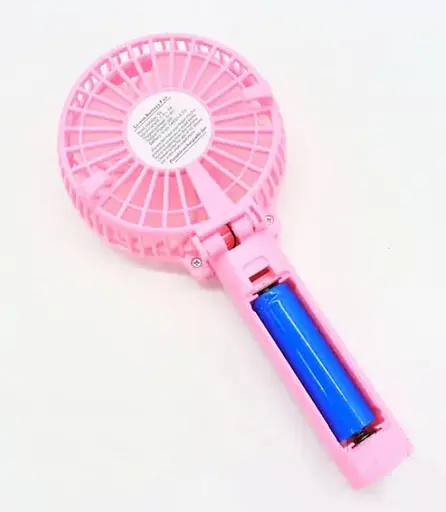 Портативный аккумуляторный настольный складной мини вентилятор Fan ручной USB ручной вентилятор - фото 2