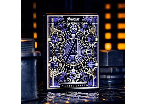 Карти гральні United States Playing Card Company Theory11 Avengers (blue) (PC_T11AVEB) - фото 3