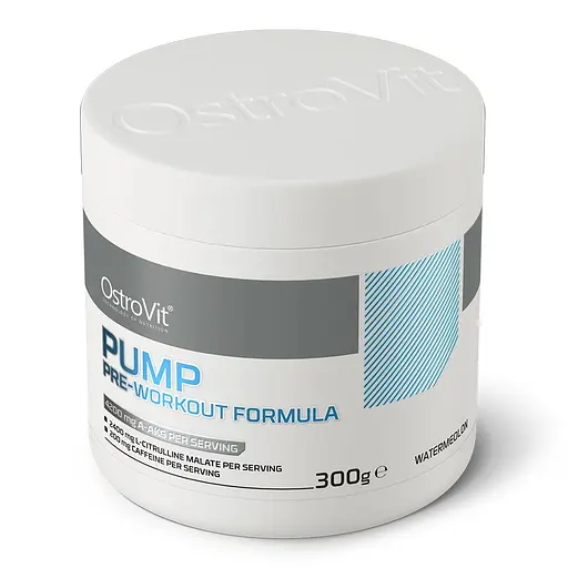 Передтренік OstroVit PUMP Pre-Workout Formula Watermelon 300 г - фото 2