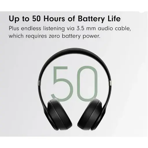 Наушники с микрофоном Beats by Dr. Dre Solo 4 Matte Black (MUW23) - фото 6