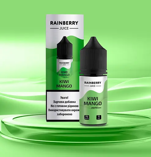 Набір компонентів для самозамісу сольової заправки Flavorlab Rainberry Juice 30 мл Kiwi Mango Ківі Манго, 0-50 мг (17681) - фото 3