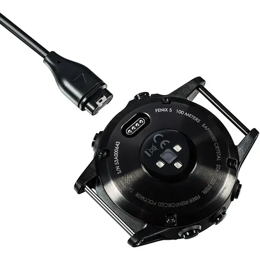 Зарядное устройство DK CDK для Garmin Forerunner 255 / 255 Music кабель (1m) Type-C (021082) (black) - фото 3