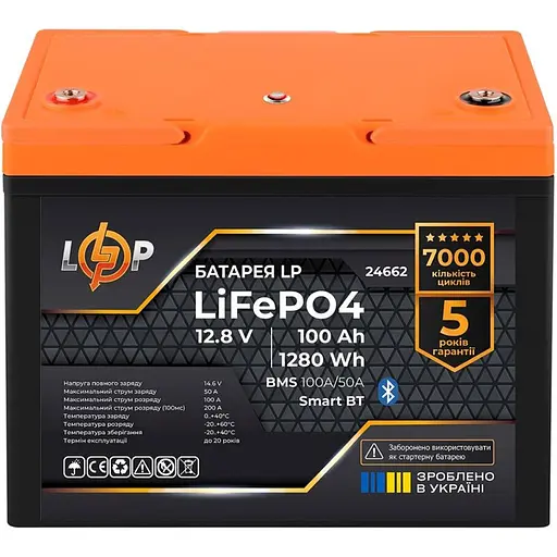 Источник бесперебойного питания (ИБП) LogicPower LPE-B-PSW-1000VA + АКБ LiFePO4 1280Wh Smart BT (37446) [126881] - фото 6