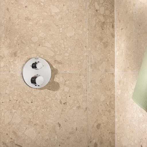 Душова система прихованого монтажу термостатична Grohe QuickFix Precision з Vitalio Rain Mono 310 34880000, Хром - фото 6