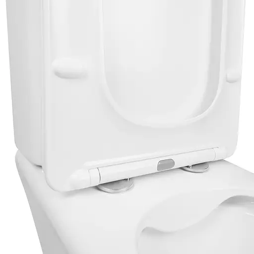 Унитаз-компакт Qtap Kalao безободковый с сиденьем Soft-close QT08221213AW - фото 3
