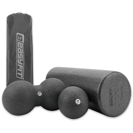 Набор для массажа EasyFit MioSet-XL (2 мячика+ролик) (2005-XL) - фото 1