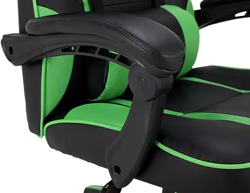 Геймерское кресло GT Racer черное с зеленым (X-2749-1 Black/Green) - фото 12