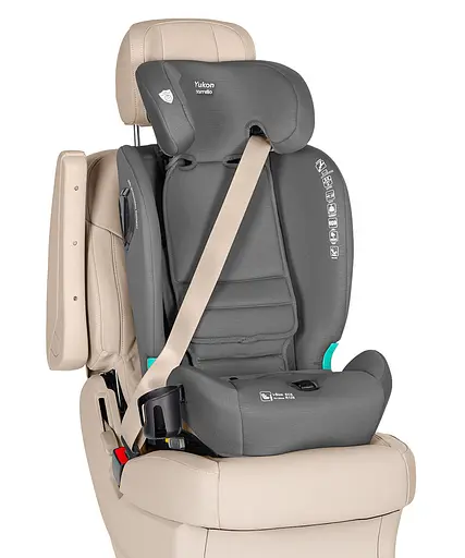 Автокрісло Carrello Yukon CRL-15808 Seashell Grey з підсклянником - фото 3