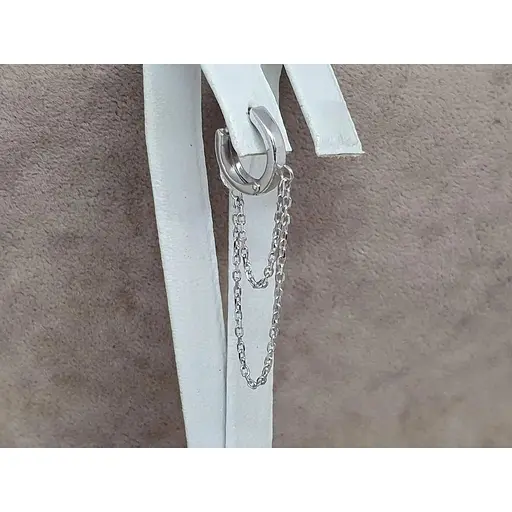 Золотая моносерьга Tango. 470615ВШ - фото 4