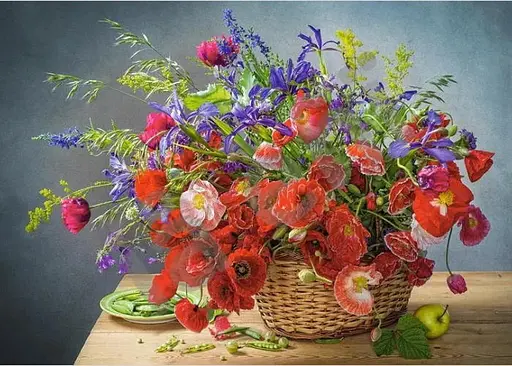 Пазл Castorland puzzle Букет з маками, 500 ел. (B-53506) - фото 4