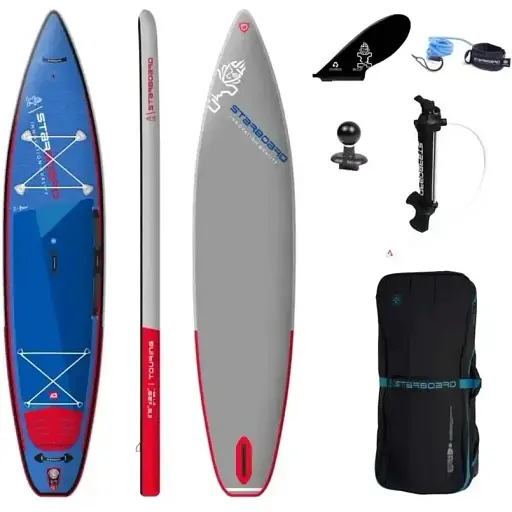 Sup-дошка StarBoard Inflatable Sup 14'0 X 32 X 4.75 Icon Deluxe SC Сірий/Синій (1053-2014220601004)