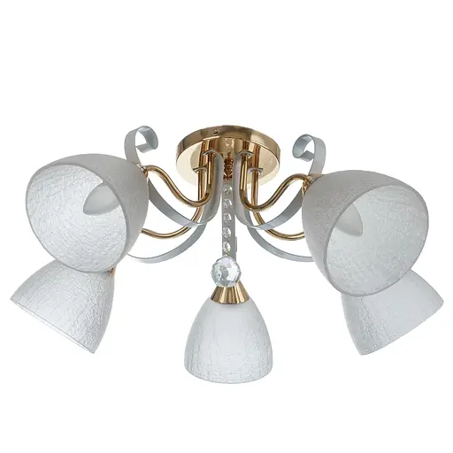 Люстра стельова Brille в спальню E27 G (LK-639C/5)