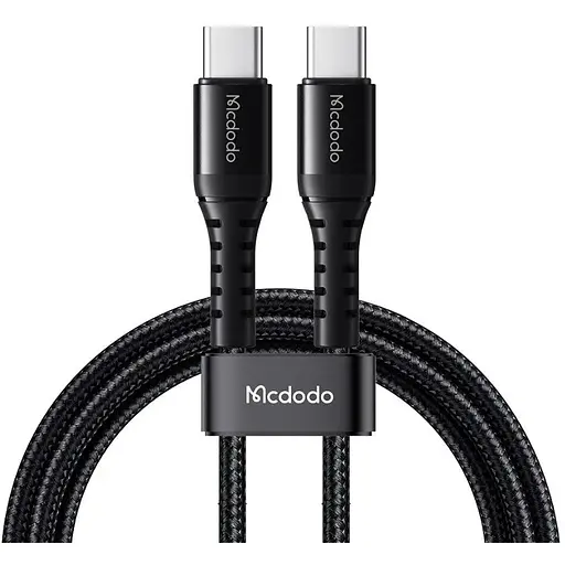 Кабель Mcdodo Type-C to Type-C 60W Data Cable 3 м Чорний - фото 1