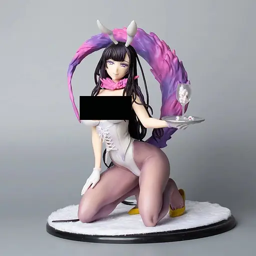 Коллекционная фигурка Qianye Demon Sister Chiba’s Indescribable Bunny Girl  +18 21 см Китай CH Q DS BS - фото 2