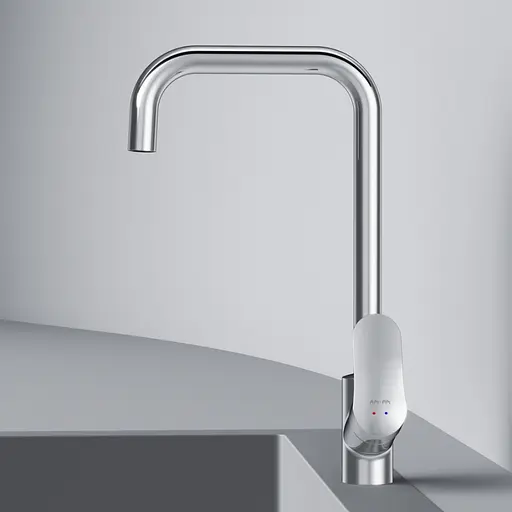 Смеситель для кухни Am.Pm Like G-образный излив F8006000 Хром - фото 6