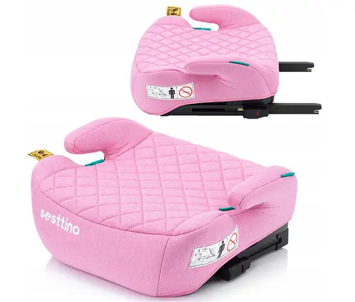 Автокресло бустер Sesttino Xbooster Pink Isofix - фото 3