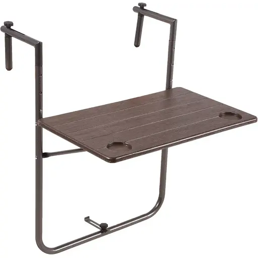 Підвісний столик Chomik Garden Line Solo балконний коричневий